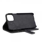 Onsala iPhone 11 Etui Ægte Læder Sort