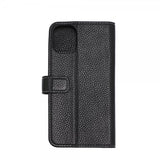 Onsala iPhone 11 Etui Ægte Læder Sort