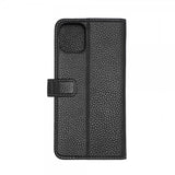 Onsala iPhone 11 Pro Max Etui Ægte Læder Sort