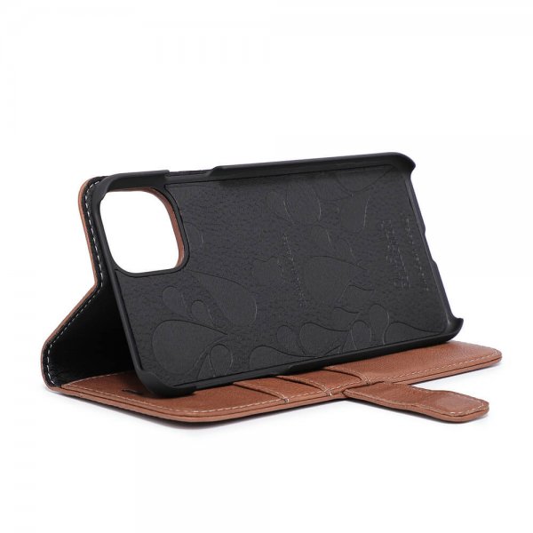 Onsala iPhone 11 Pro Max Etui Ægte Læder Brun