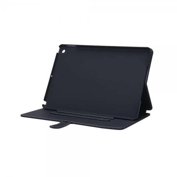Onsala iPad 10.2 (gen 7/8/9) Cover Ægte Læder Sort