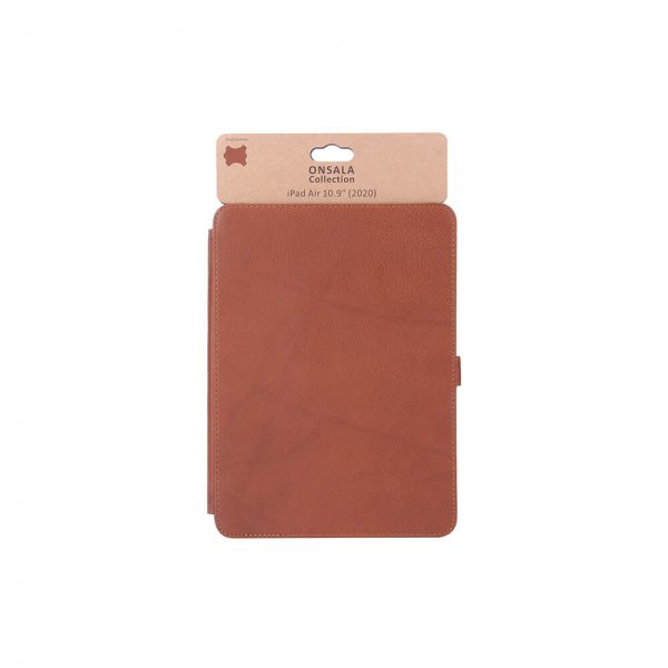 Onsala iPad Air 10.9 (gen 4/5) Etui Ægte Læder Brun