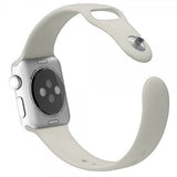 Apple Watch 44/45/46mm/Apple Watch Ultra Silikonearmbånd Beige