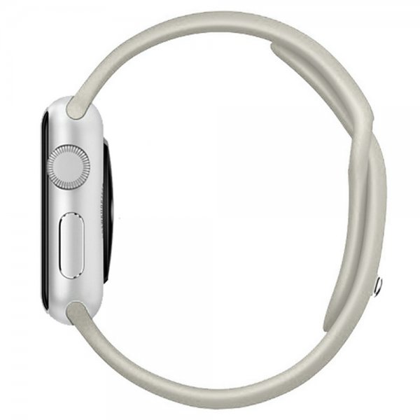 Apple Watch 44/45/46mm/Apple Watch Ultra Silikonearmbånd Beige