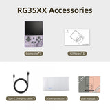 ANBERNIC RG35XX Håndholdt Spillekonsol Retro 3.5" 64GB Grå