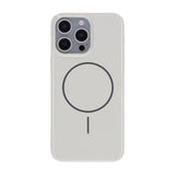 iPhone 15 Pro Max Cover TPU MagSafe Blank Hvid