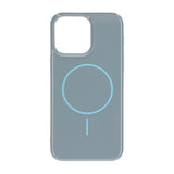 iPhone 15 Pro Max Cover TPU MagSafe Blank Blå
