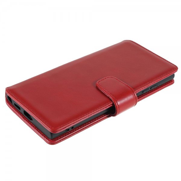 Nordic Covers Samsung Galaxy S22 Ultra Cover Essential Leather Poppy Red