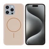 iPhone 15 Pro Max Cover TPU MagSafe Blank Guld
