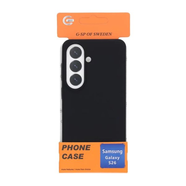 Samsung Galaxy S26 Cover Silikone Sort