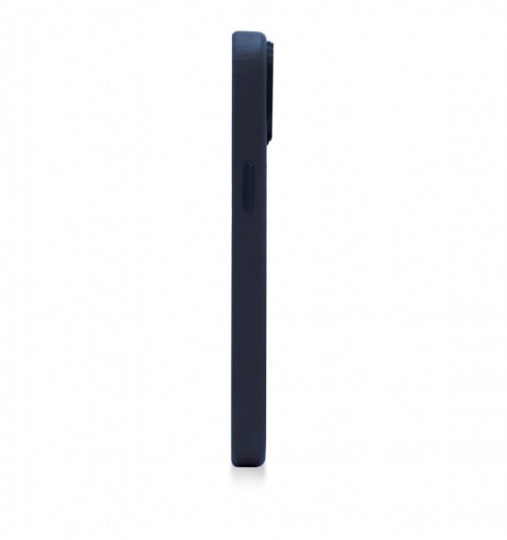 Decoded iPhone 14 Skal Leather Backcover Navy