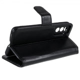 Nordic Covers Samsung Galaxy S21 FE Etui Essential Leather Raven Black