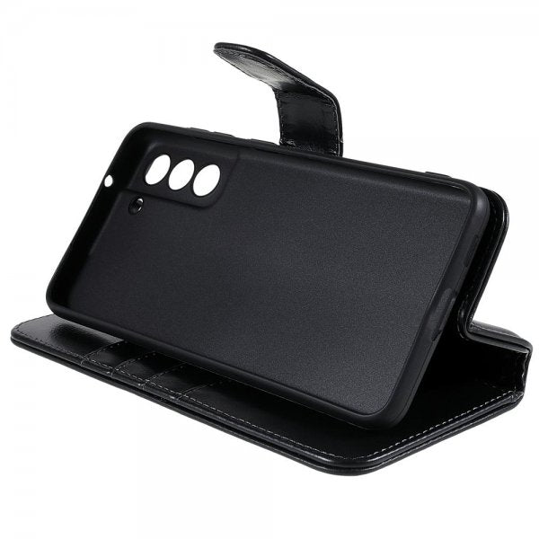 Nordic Covers Samsung Galaxy S21 FE Etui Essential Leather Raven Black