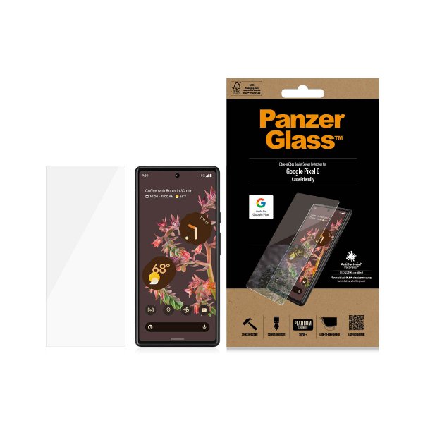 PanzerGlass Google Pixel 6 Skærmbeskyttelse CaseFriendly