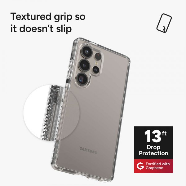 ZAGG Samsung Galaxy S25 Ultra Cover Crystal Palace Transparent