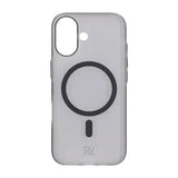 Rvelon iPhone 17 Etui Bølget MagSafe Sort