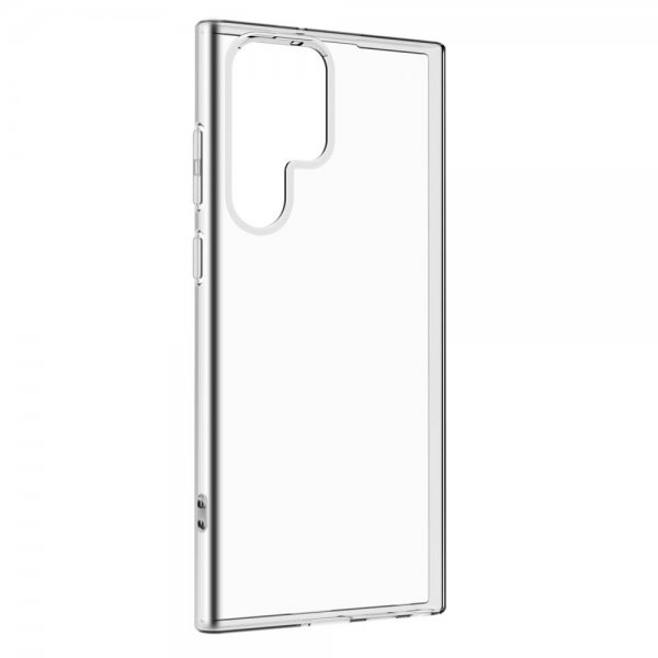 Puro Samsung Galaxy S22 Ultra Cover Nude Transparent