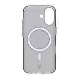Rvelon iPhone 17 Etui Bølget MagSafe Grå