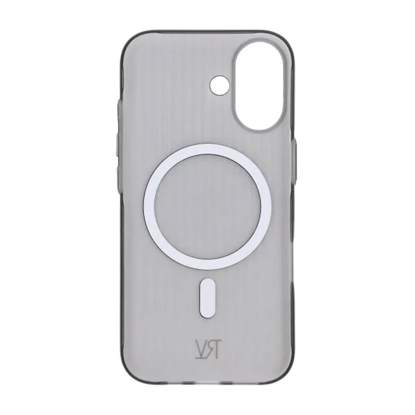 Rvelon iPhone 17 Etui Bølget MagSafe Sort
