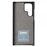 Krusell Samsung Galaxy S22 Ultra Skal Leather Cover Vintage Black