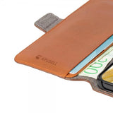 Krusell Samsung Galaxy S22 Plus Cover Leather PhoneWallet Cognac