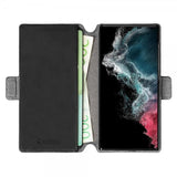 Krusell Samsung Galaxy S22 Ultra Cover Leather PhoneWallet Sort