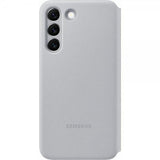 Samsung Original Galaxy S22 Plus Cover Smart LED View Cover Light Gray