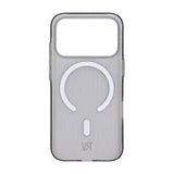 Rvelon iPhone 17 Pro Etui Bølget MagSafe Grå