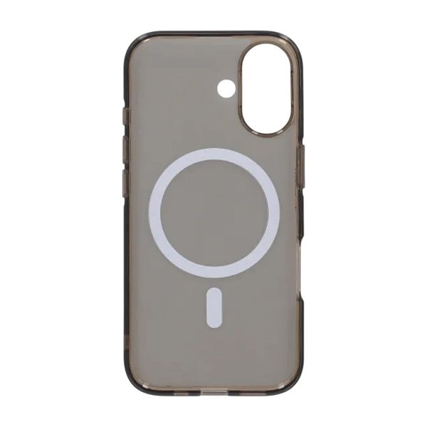 iPhone 17 Cover TPU MagSafe Sort Transparent