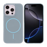 iPhone 16 Pro Cover TPU MagSafe Blank Blå