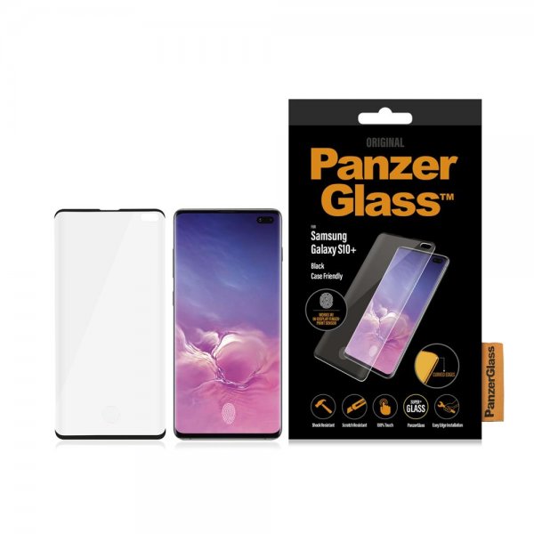 PanzerGlass Samsung Galaxy S10 Plus Skærmbeskyttelse CaseFriendly