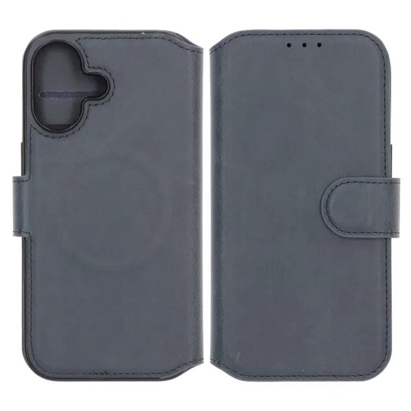 Rvelon iPhone 17 Etui 4 Kortlommer MagSafe Blå
