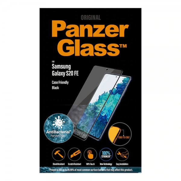 PanzerGlass Samsung Galaxy S20 FE Skærmbeskyttelse CaseFriendly Edge-to-Edge