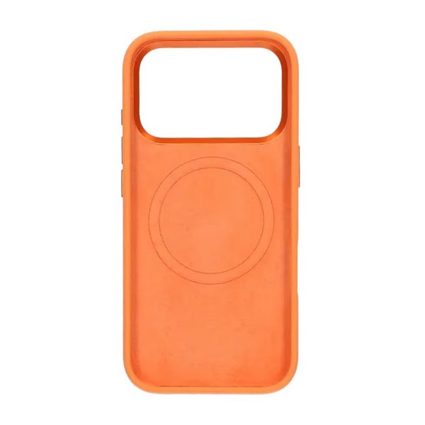 iPhone 17 Pro Cover Silikone MagSafe Stativ Orange