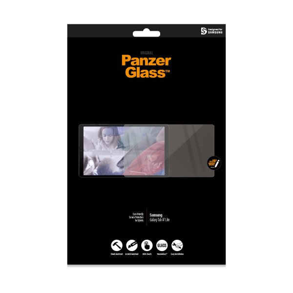 PanzerGlass Samsung Galaxy Tab A7 Lite Skærmbeskyttelse Case Friendly