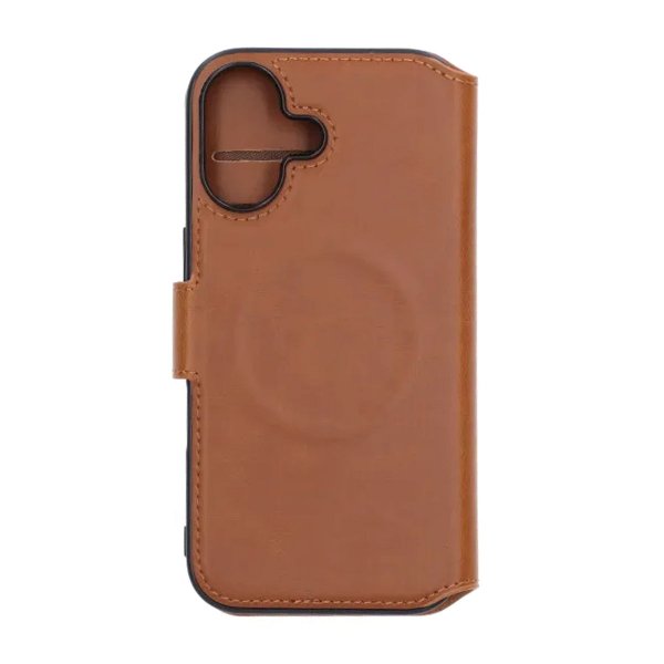 Rvelon iPhone 17 Etui 4 Kortlommer MagSafe Brun