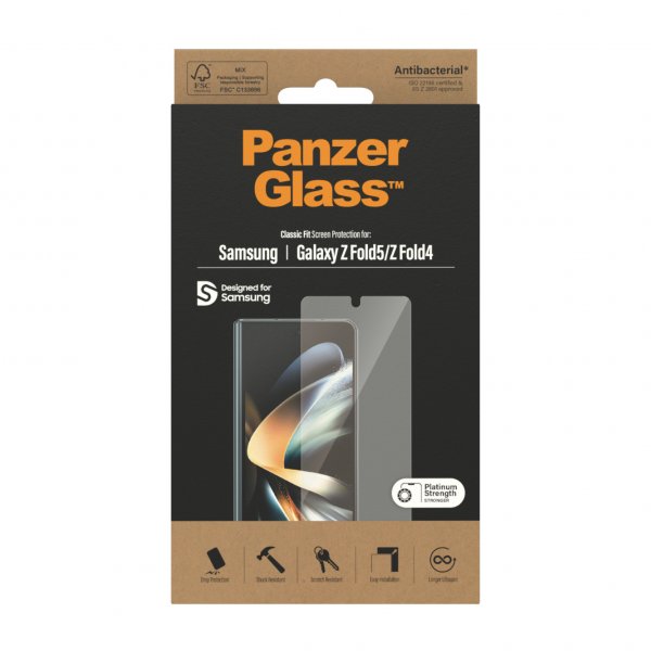 PanzerGlass Samsung Galaxy Z Fold 4/Samsung Galaxy Z Fold 5 Skærmbeskyttelse Classic Fit