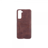 Onsala Samsung Galaxy S21 FE Cover med en Kortlomme Brun