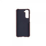 Onsala Samsung Galaxy S21 FE Cover med en Kortlomme Brun