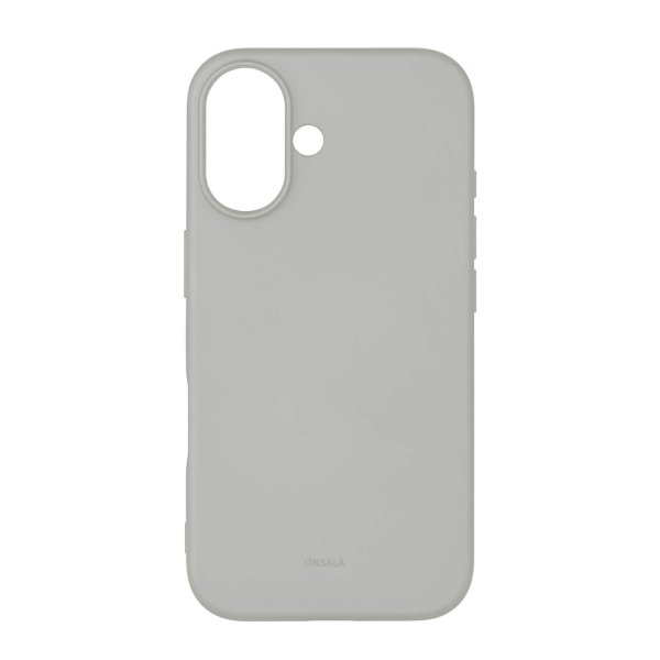 Onsala iPhone 16 Cover Silikonefølelse Concrete