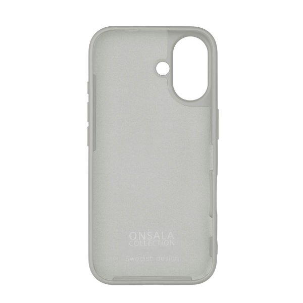 Onsala iPhone 16 Cover Silikonefølelse Concrete