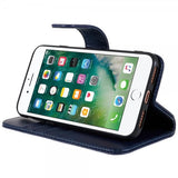 Nordic Covers iPhone 7/8/SE Cover Essential Leather Heron Blue
