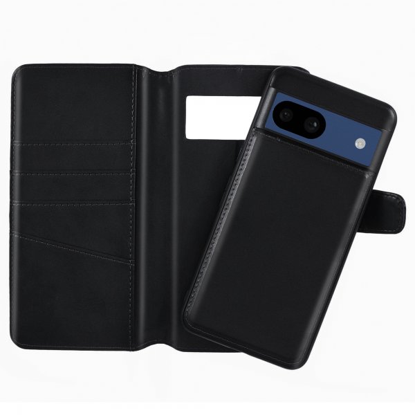 Nordic Covers Google Pixel 8a Cover MagLeather Raven Black