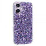 Nordic Covers iPhone 16 Cover Sparkle Series Lilla Lilla