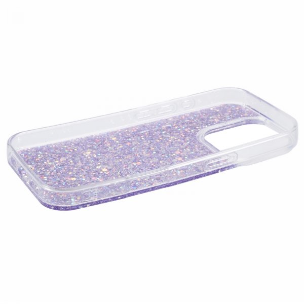 Nordic Covers iPhone 16 Pro Max Cover Sparkle Series Lilac Purple