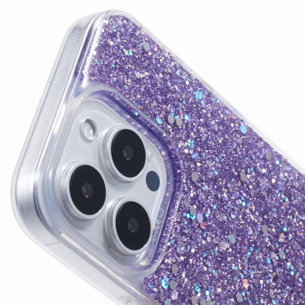 Nordic Covers iPhone 16 Pro Max Cover Sparkle Series Lilac Purple