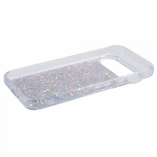Nordic Covers Google Pixel 9/Pixel 9 Pro Cover Sparkle Series Stardust Silver
