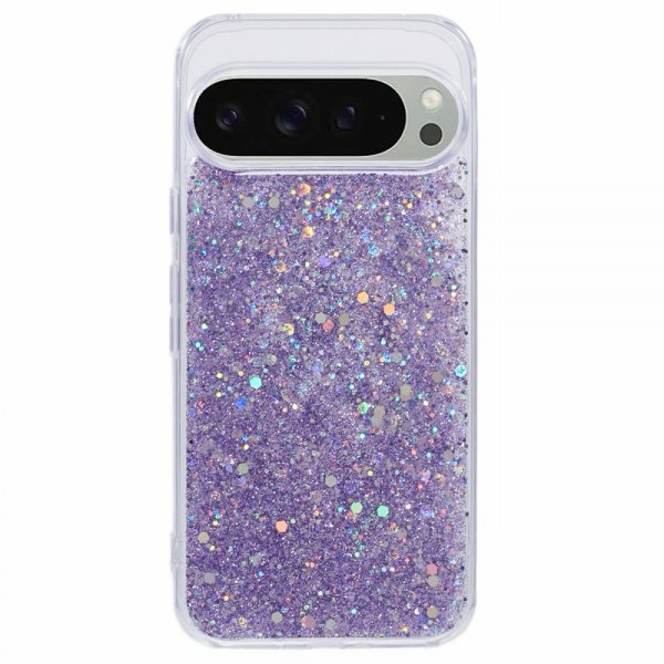 Nordic Covers Google Pixel 9/Pixel 9 Pro Cover Sparkle Series Lilac Purple