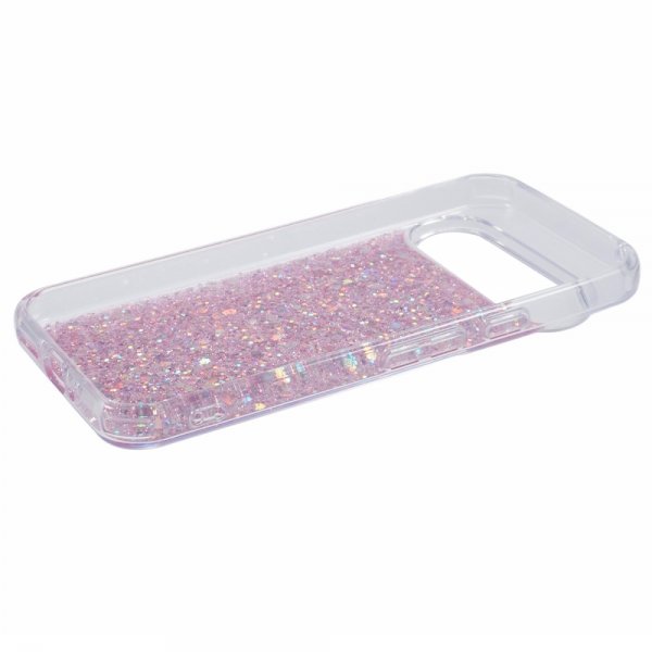 Nordic Covers Google Pixel 9 Pro XL Cover Sparkle Series Blossom Pink