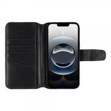 Nordic Covers iPhone 16./17. Etui Essential Læder Raven Black
